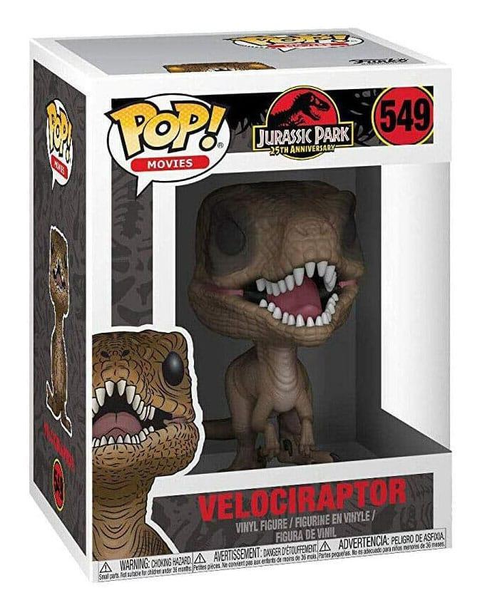 Jurassic Park Velociraptor POP! Vinyl Figur 9 cm Funko