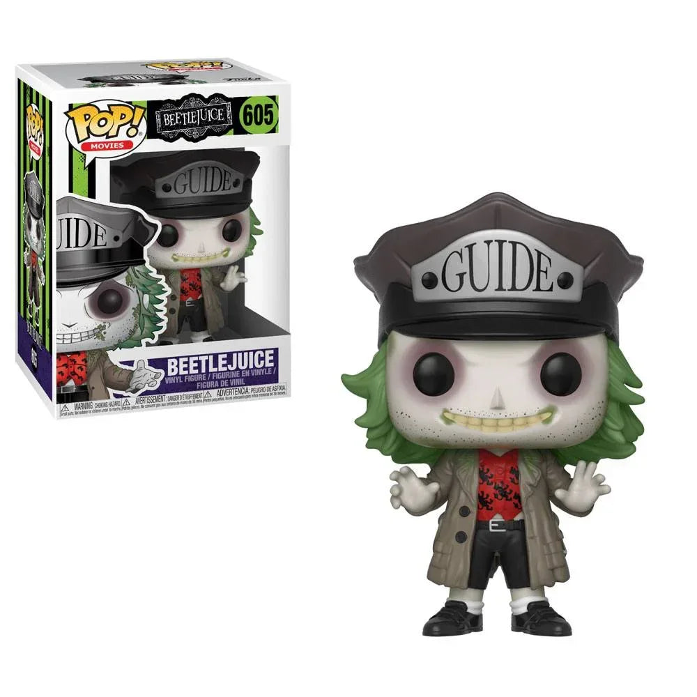 Beetlejuice POP! Horror Figur Beetlejuice Guide Hat 9 cm Funko