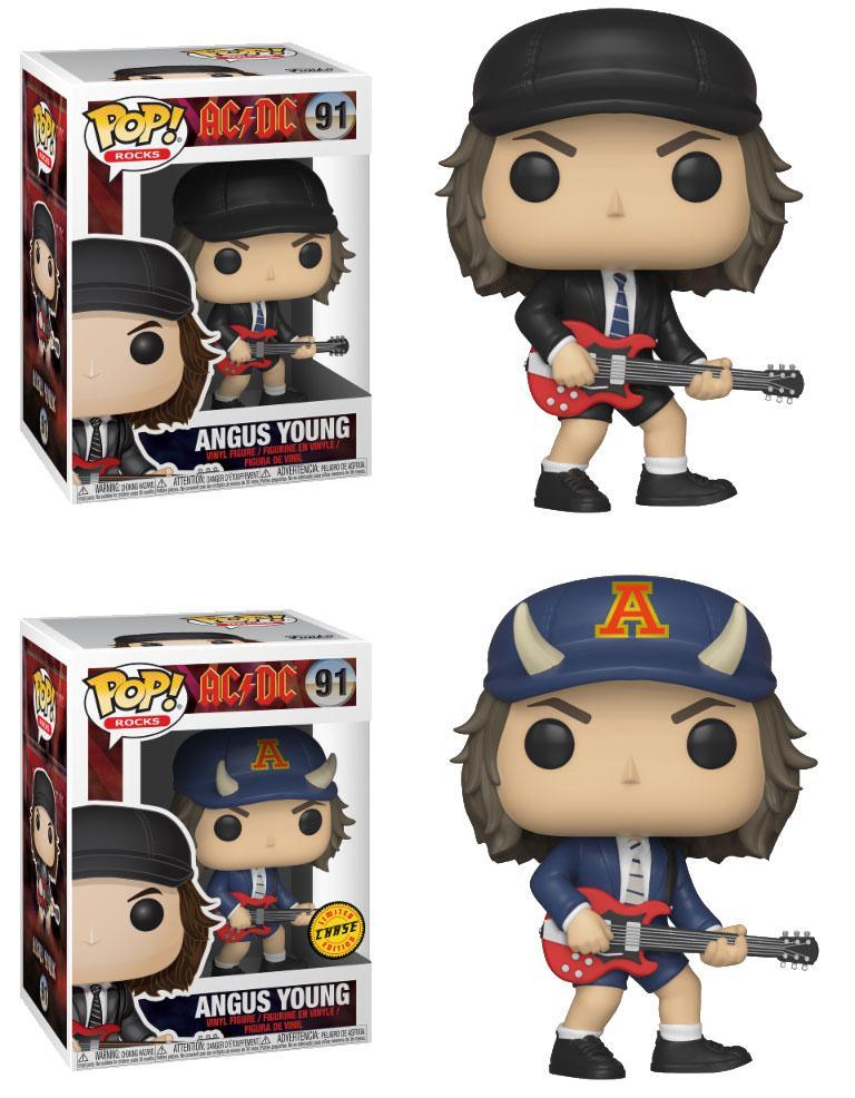 AC/DC POP! Rocks Figurer Angus Young 9 cm Assortment (6) Funko