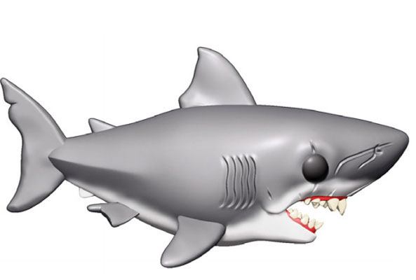 Jaws Stor POP! Movies Figur Jaws 15 cm