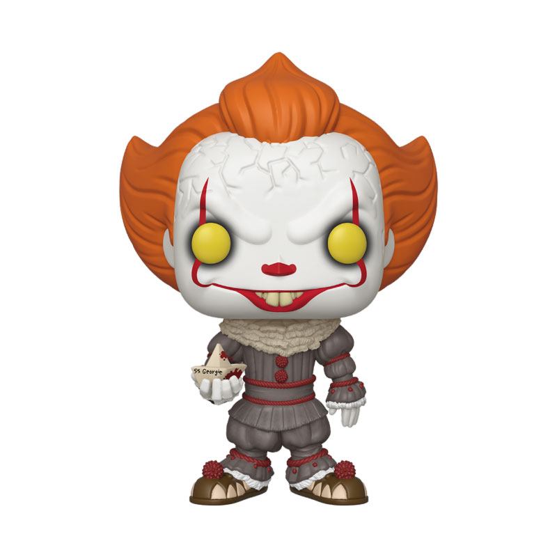 Stephen King's It 2 Super Sized POP Figur Pennywise med Båt 25 cm Funko
