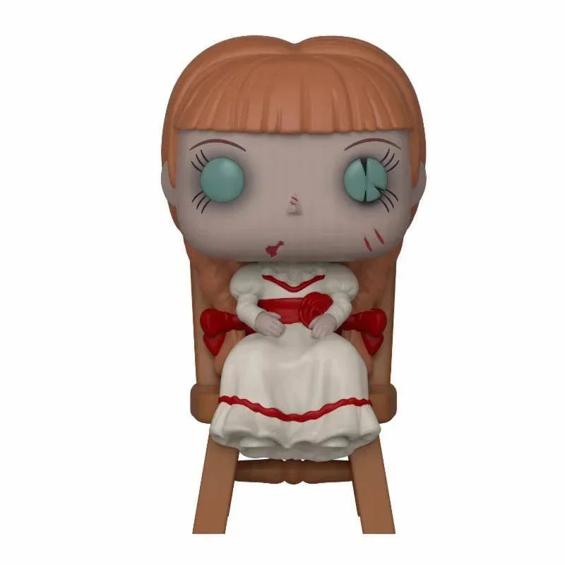 The Conjuring POP Movies Figur Annabelle i Stol 9 cm