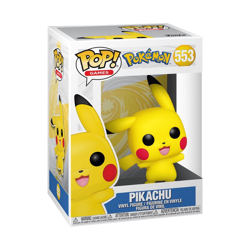 Pokémon POP! Games Figur Pikachu Waving 9 cm Funko