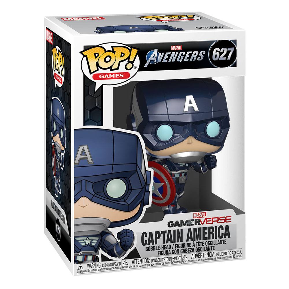 Funko POP! Marvels Avengers Captain America Vinyl Figur 9 cm Funko