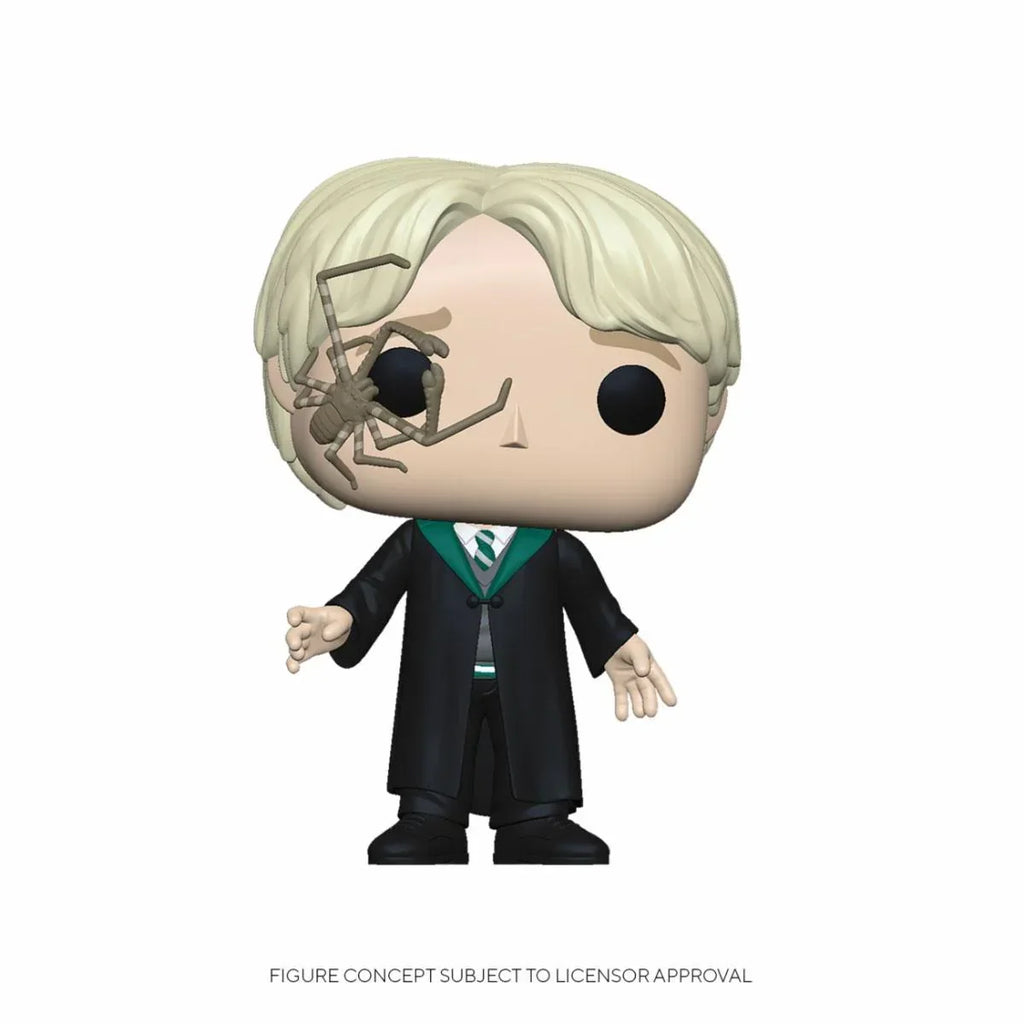 Harry Potter POP! Movies Figur Malfoy w/Whip Spider 9 cm Funko
