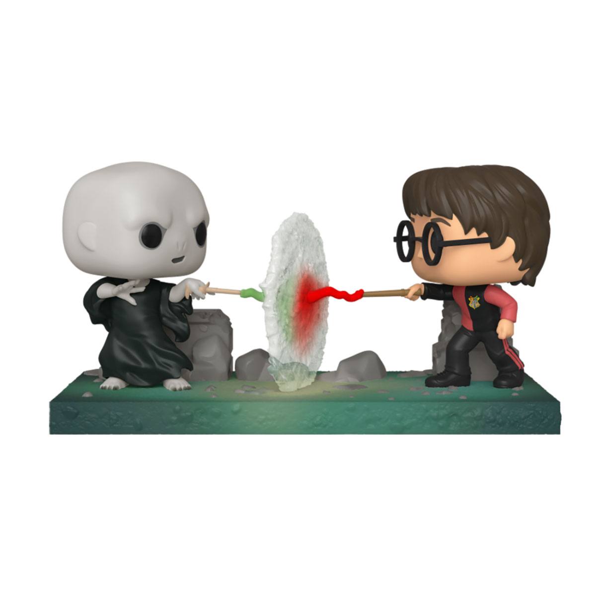 Harry Potter POP! Movie Moment Figur Harry VS Voldemort 9 cm Funko