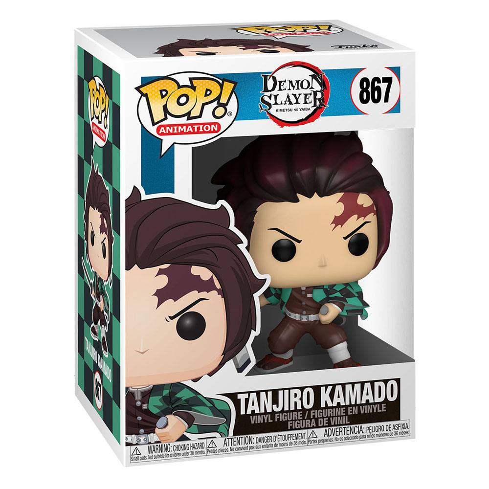 Demon Slayer POP! Animation Vinyl Figur Tanjiro Kamado 9 cm Funko