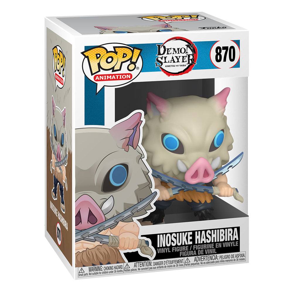Demon Slayer POP! Inosuke Hashibira Vinyl Figur 9 cm Funko