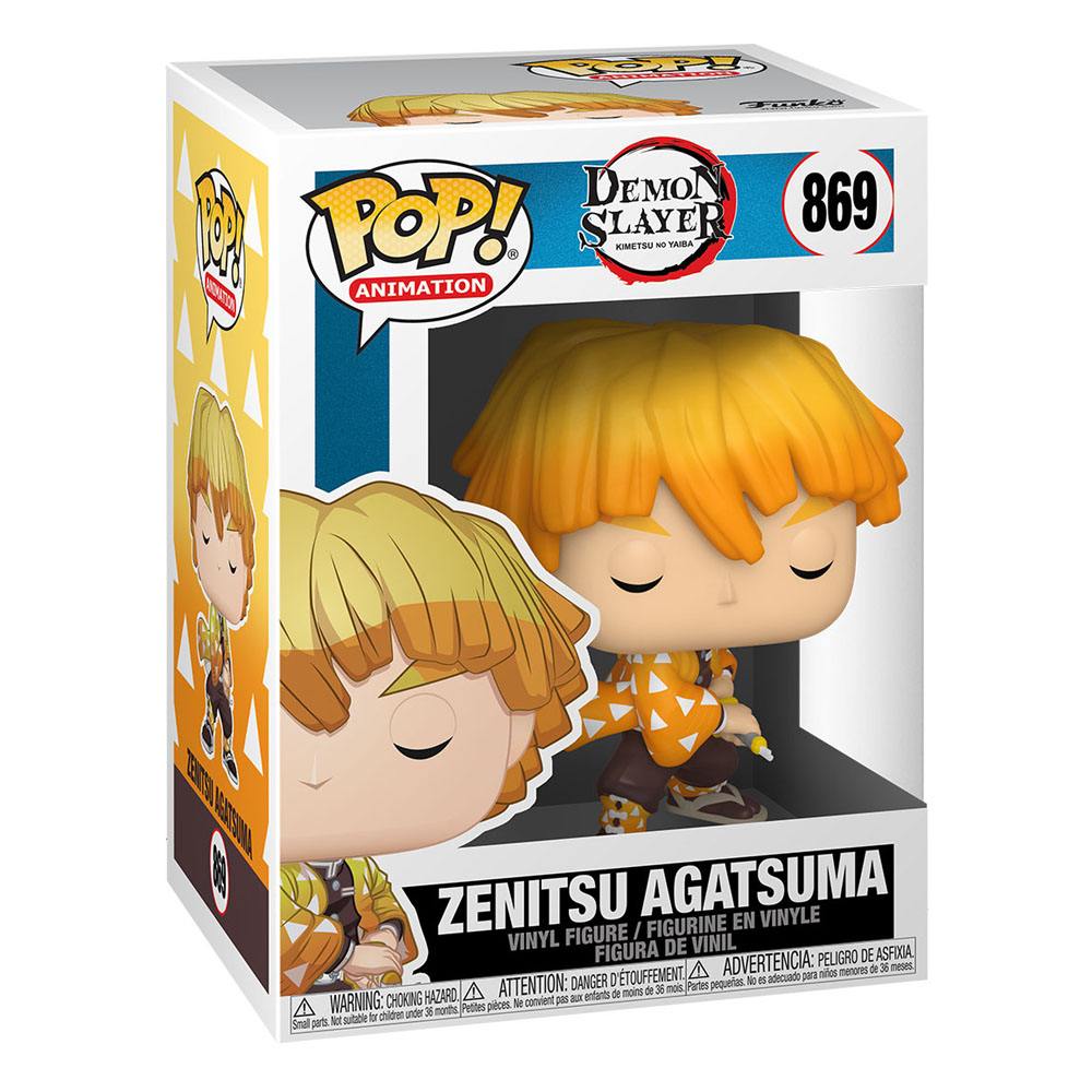 Demon Slayer POP! Animation Vinyl Figur Zenitsu Agatsuma 9 cm Funko