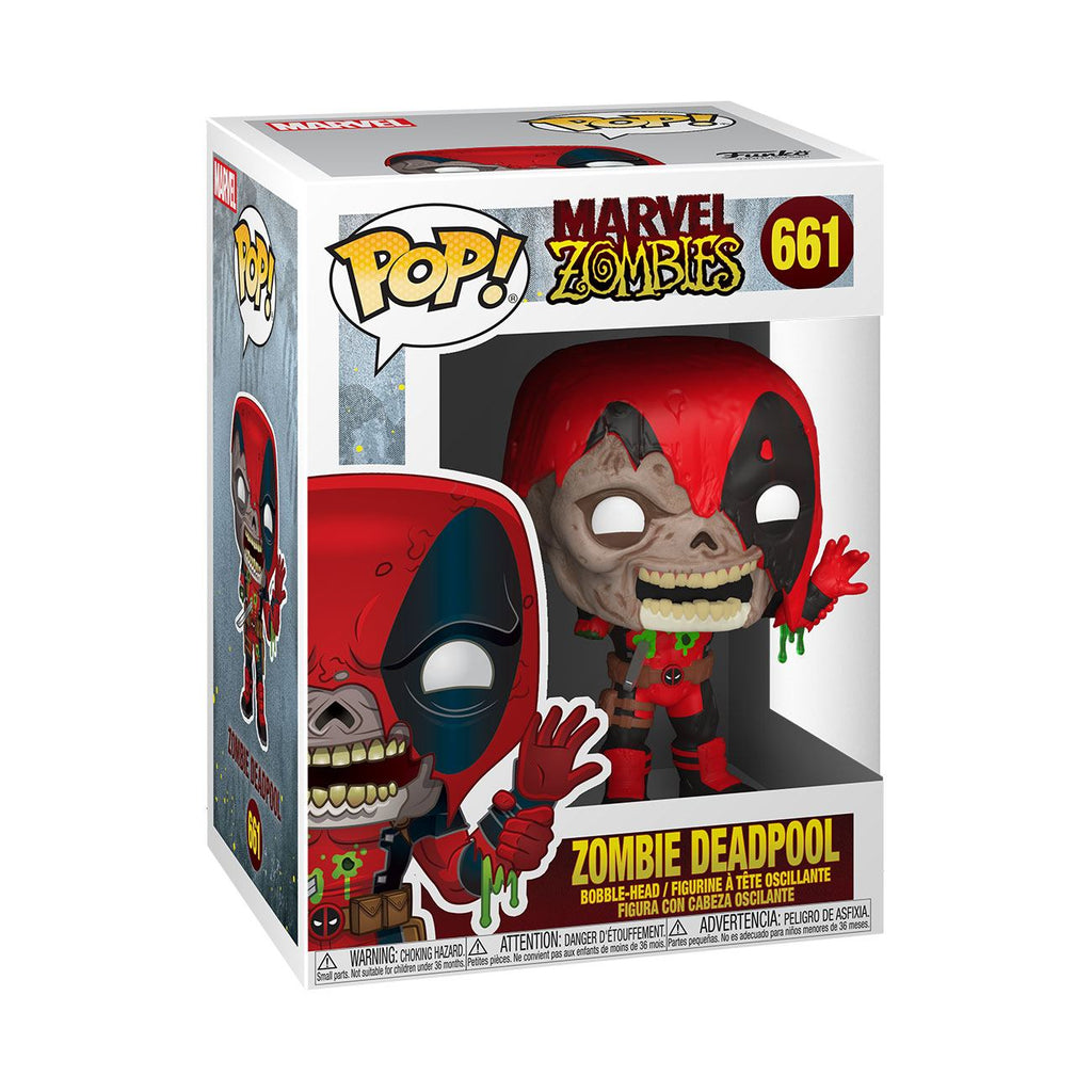 Marvel POP! Vinyl Figur Zombie Deadpool 9 cm Funko