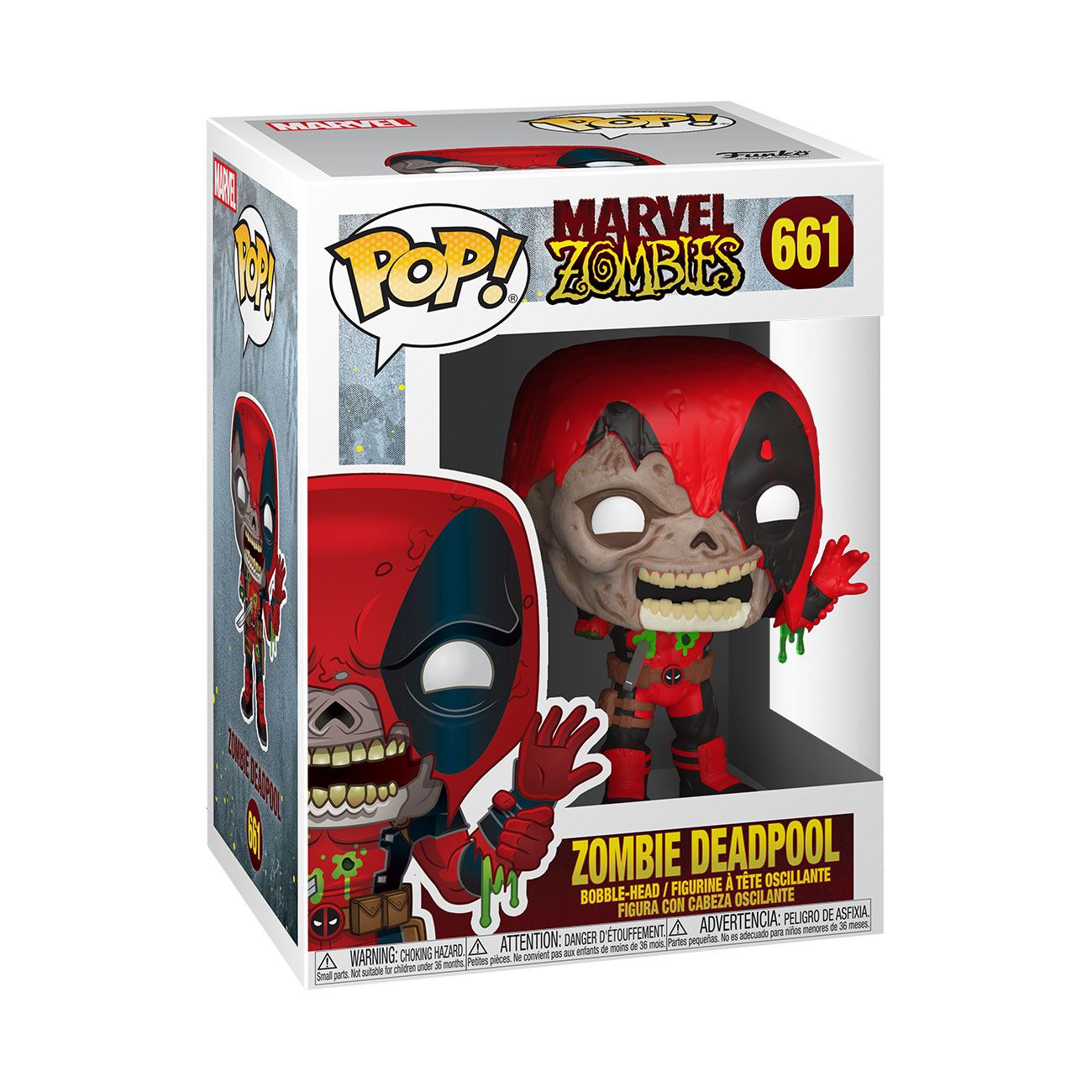 Marvel POP! Vinyl Figur Zombie Deadpool 9 cm Funko