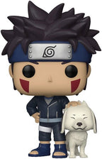 Naruto POP! Animation Vinyl Figur Kiba med Akamaru 9 cm Funko