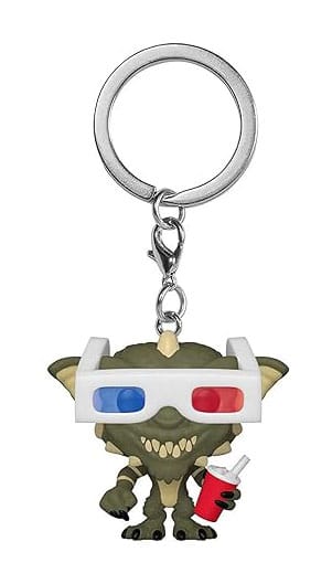 Gremlins Pocket POP! Vinyl Nyckelrings 4 cm Gremlin med 3D-glasögon - Display (12) Funko