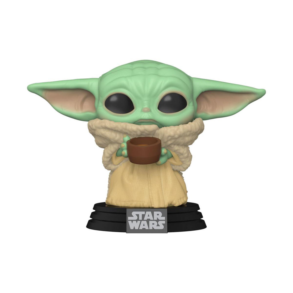 The Mandalorian POP! Star Wars Vinyl Figure The Child w/ Cup 9 cm
