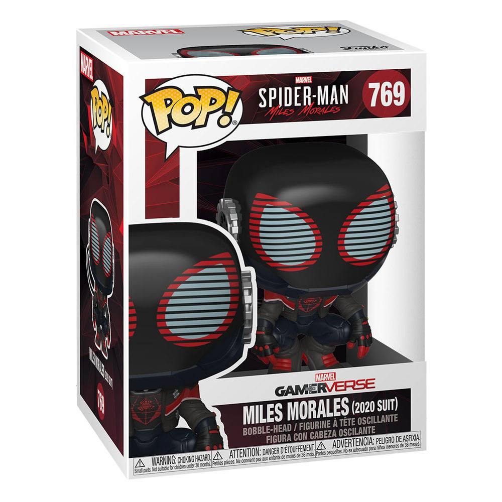 Marvel's Spider-Man POP! Games Figur Miles Morales 2020 Dräkt 9 cm Funko