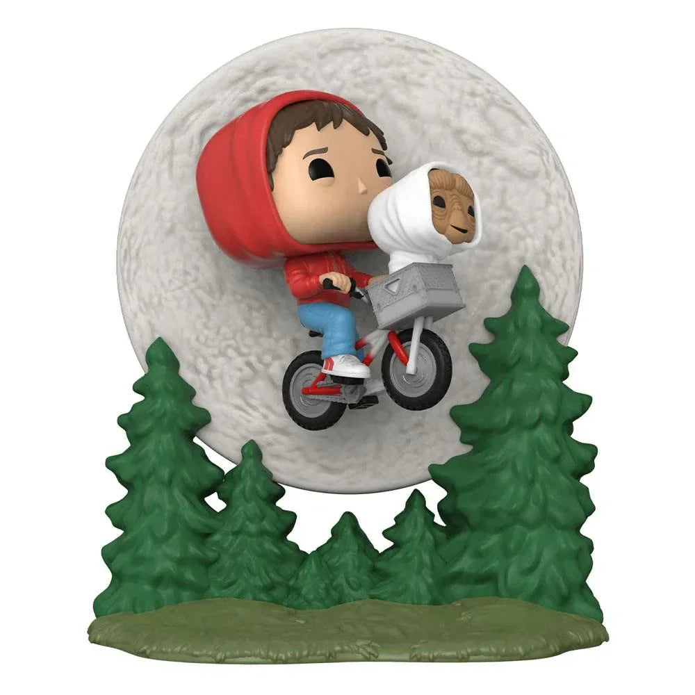 E.T. the Extra-Terrestrial POP! Moment Figur Elliot and ET Flying (GITD) 9 cm Funko