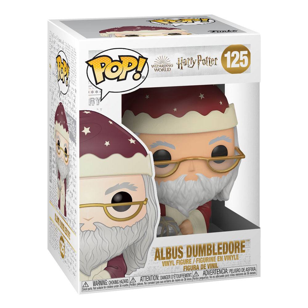 Harry Potter POP! Figur Holiday Albus Dumbledore 9 cm Funko