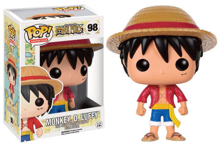 One Piece POP! Vinyl Figur - Monkey D. Luffy 9 cm Funko