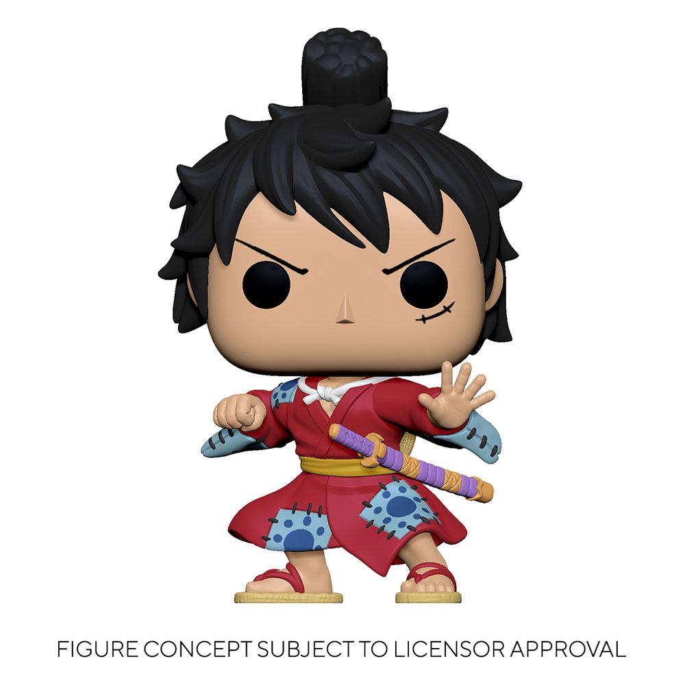 Funko POP! Luffy i Kimono - Vinylfigur 9 cm Funko