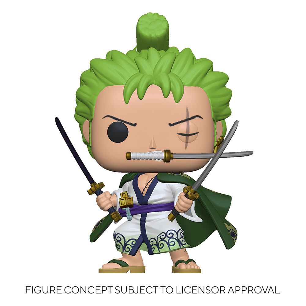 One Piece POP! Vinyl Figur Roronoa Zoro 9 cm Funko