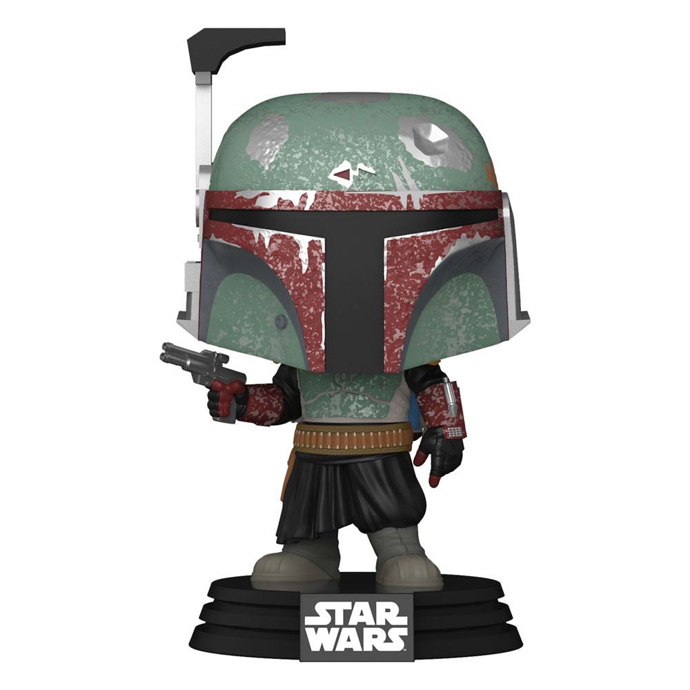 Star Wars The Mandalorian POP! TV Vinyl Figur Boba Fett 9 cm Funko