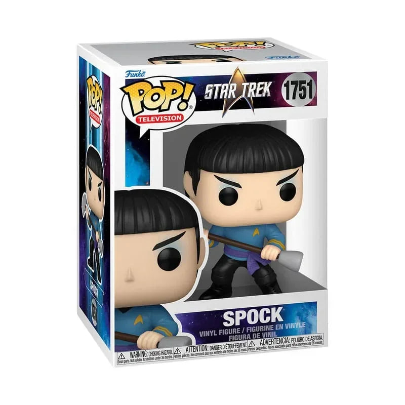 Star Trek POP!&Buddy TV Figur Spock w/WPN 9 cm Funko
