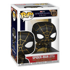 Spider-Man: No Way Home POP! Vinyl Figur Spider-Man (Svart & Guld Dräkt) 9 cm Funko