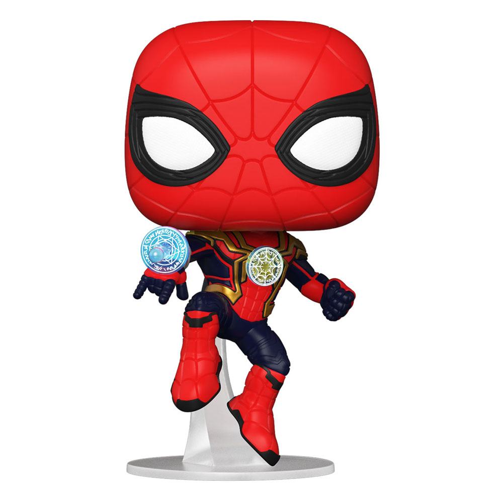 Spider-Man: No Way Home POP! Vinyl Figur - Spider-Man (Integrated Suit) 9 cm Funko