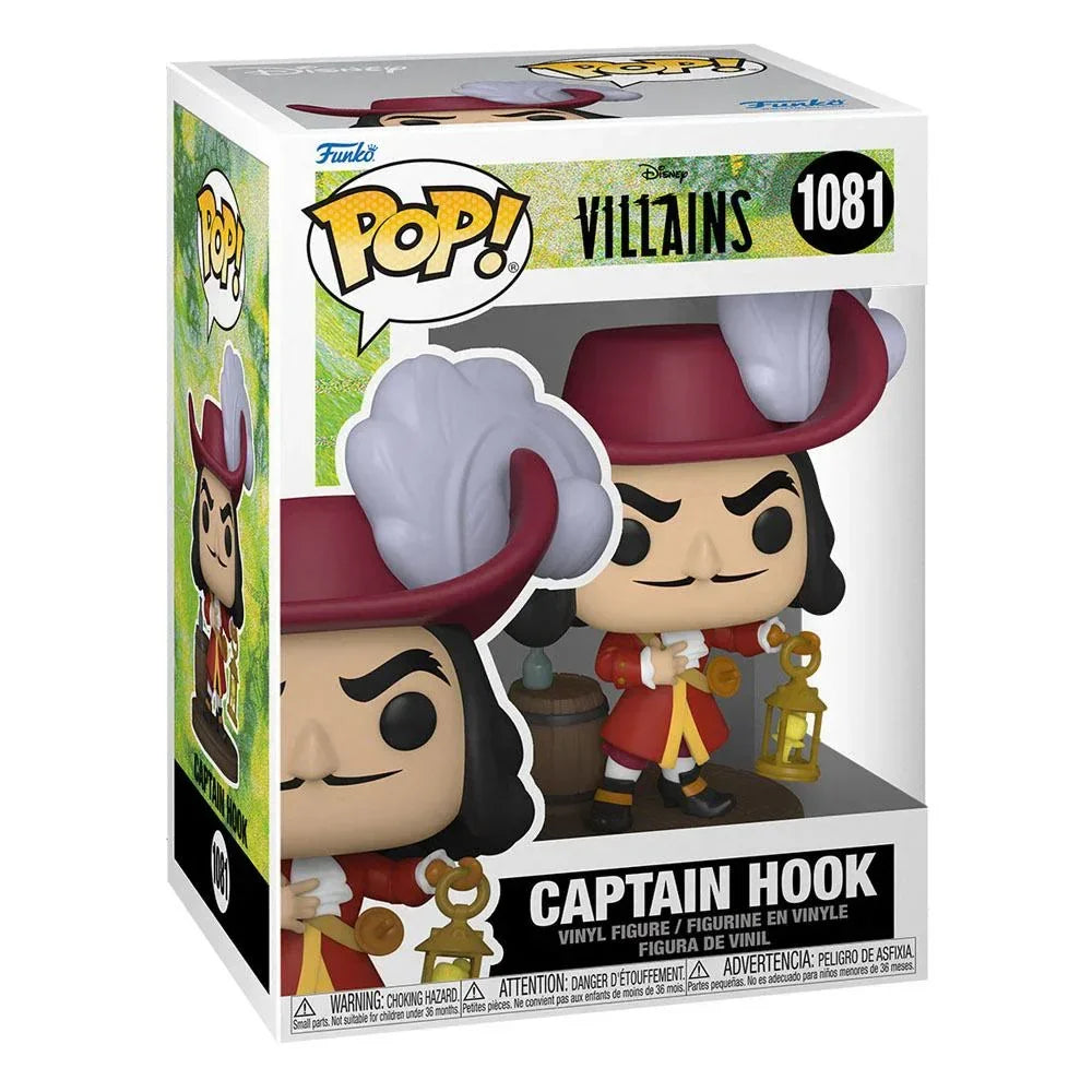 Disney: Villains POP! Vinylfigur Captain Hook 9 cm Funko