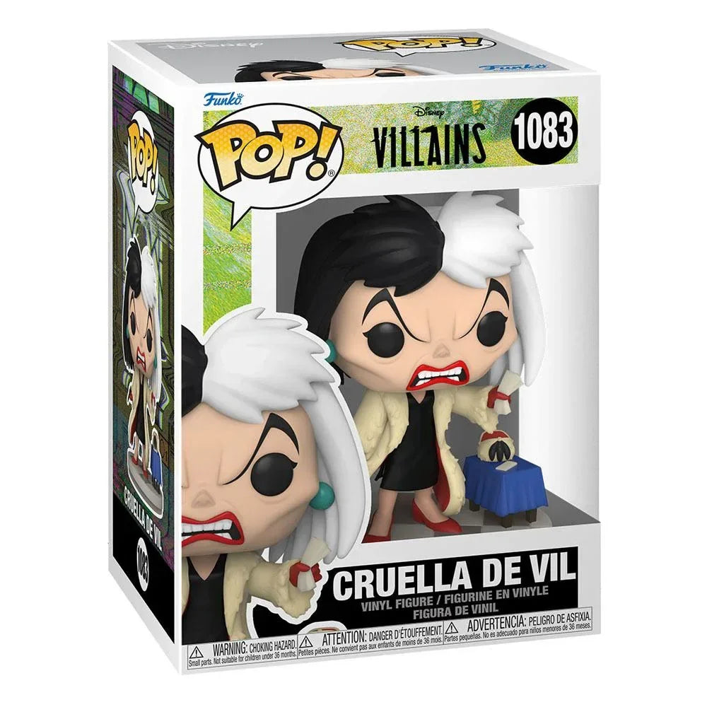 Disney Villains POP! Vinylfigur Cruella de Vil 9 cm Funko