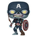 Marvel What If...? POP! TV Figur Zombie Captain America 9 cm Funko