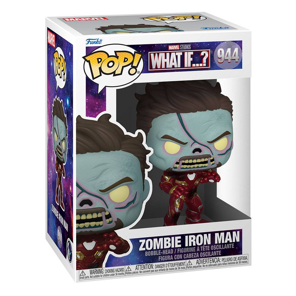 Marvel What If...? POP! TV Figur Zombie Iron Man 9 cm Funko