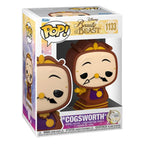 Beauty and the Beast POP! Movies Figur Cogsworth 9 cm Funko
