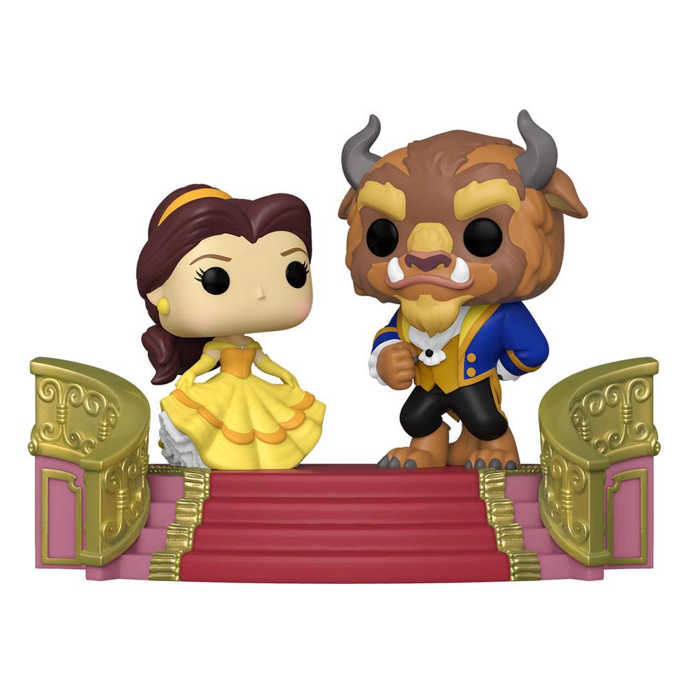 Beauty and the Beast POP Moment! Figurer 2-Pack Formell Belle & Beast 9 cm Funko