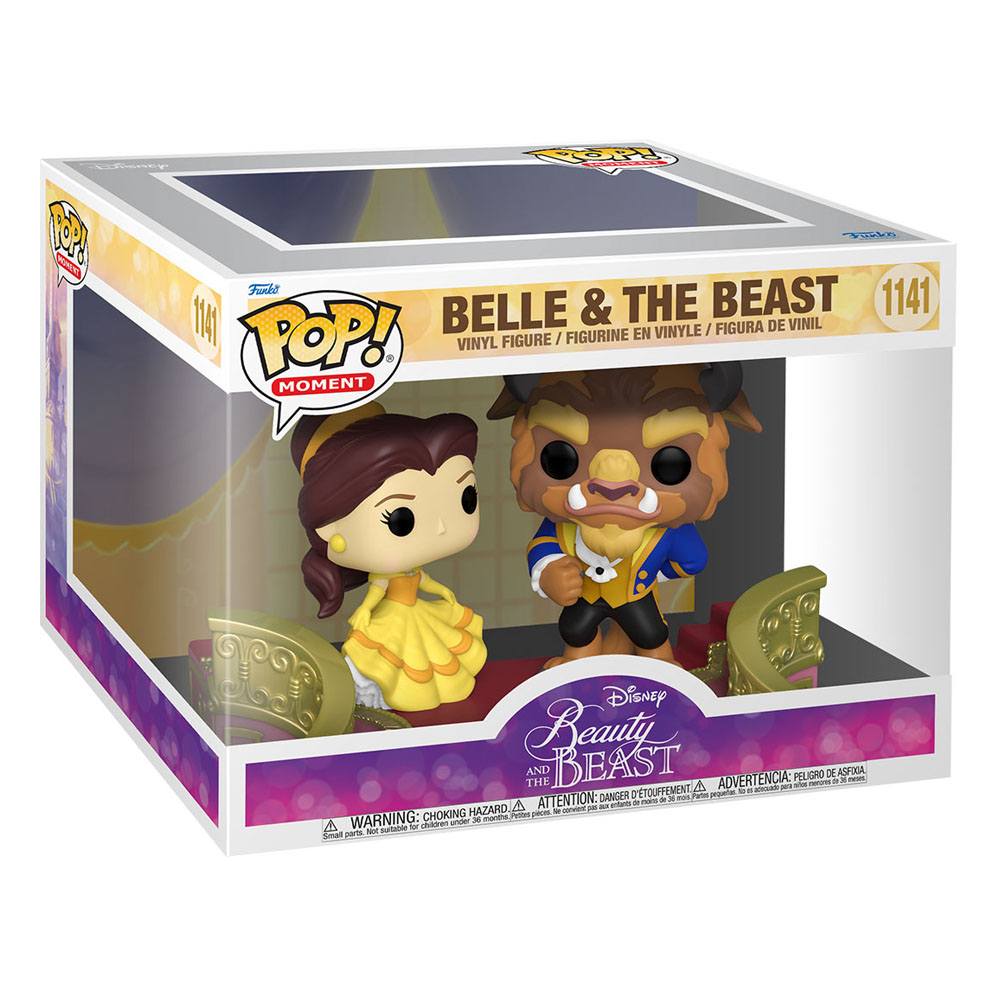 Beauty and the Beast POP Moment! Figurer 2-Pack Formell Belle & Beast 9 cm Funko
