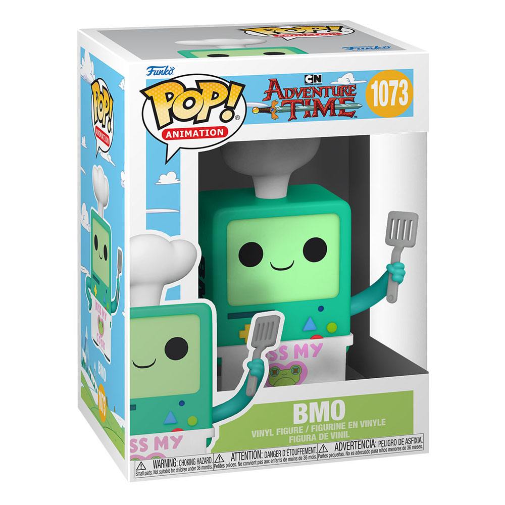 Adventure Time POP! Animation Figur BMO Kiss my Cook 9 cm Funko