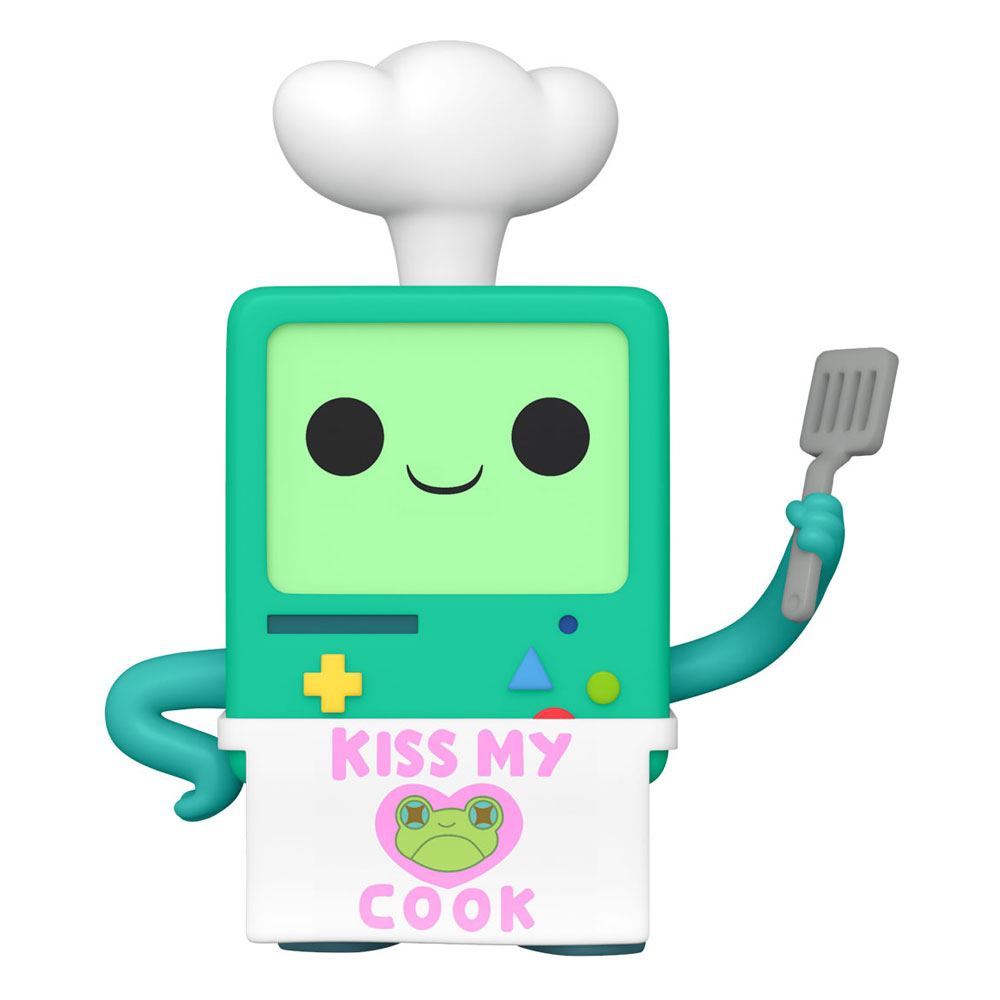 Adventure Time POP! Animation Figur BMO Kiss my Cook 9 cm Funko