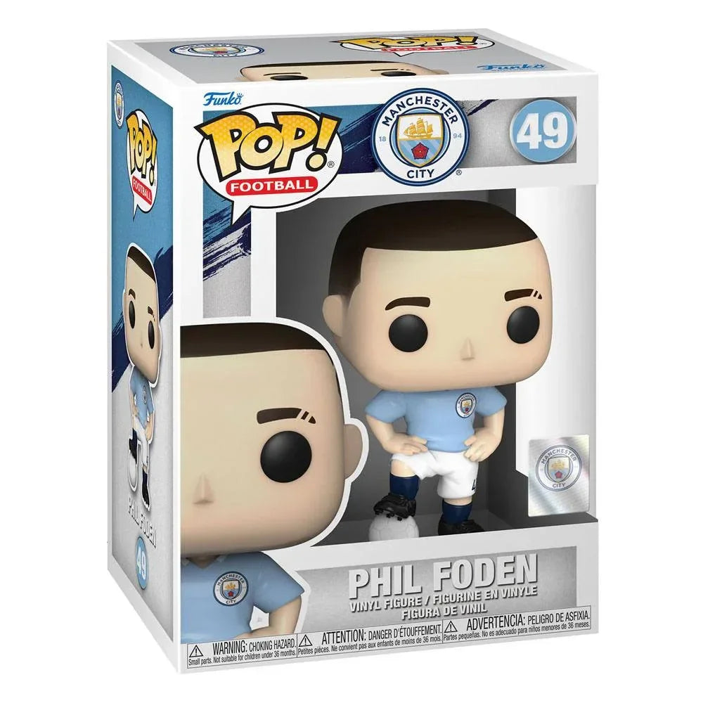 Manchester City F.C. POP! Football Figur Phil Foden 9 cm Funko