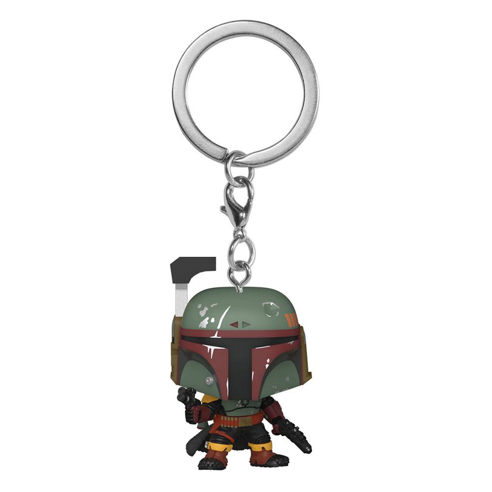 Star Wars The Book of Boba Fett Pocket POP! Vinyl Nyckelrings - 12-pack Funko