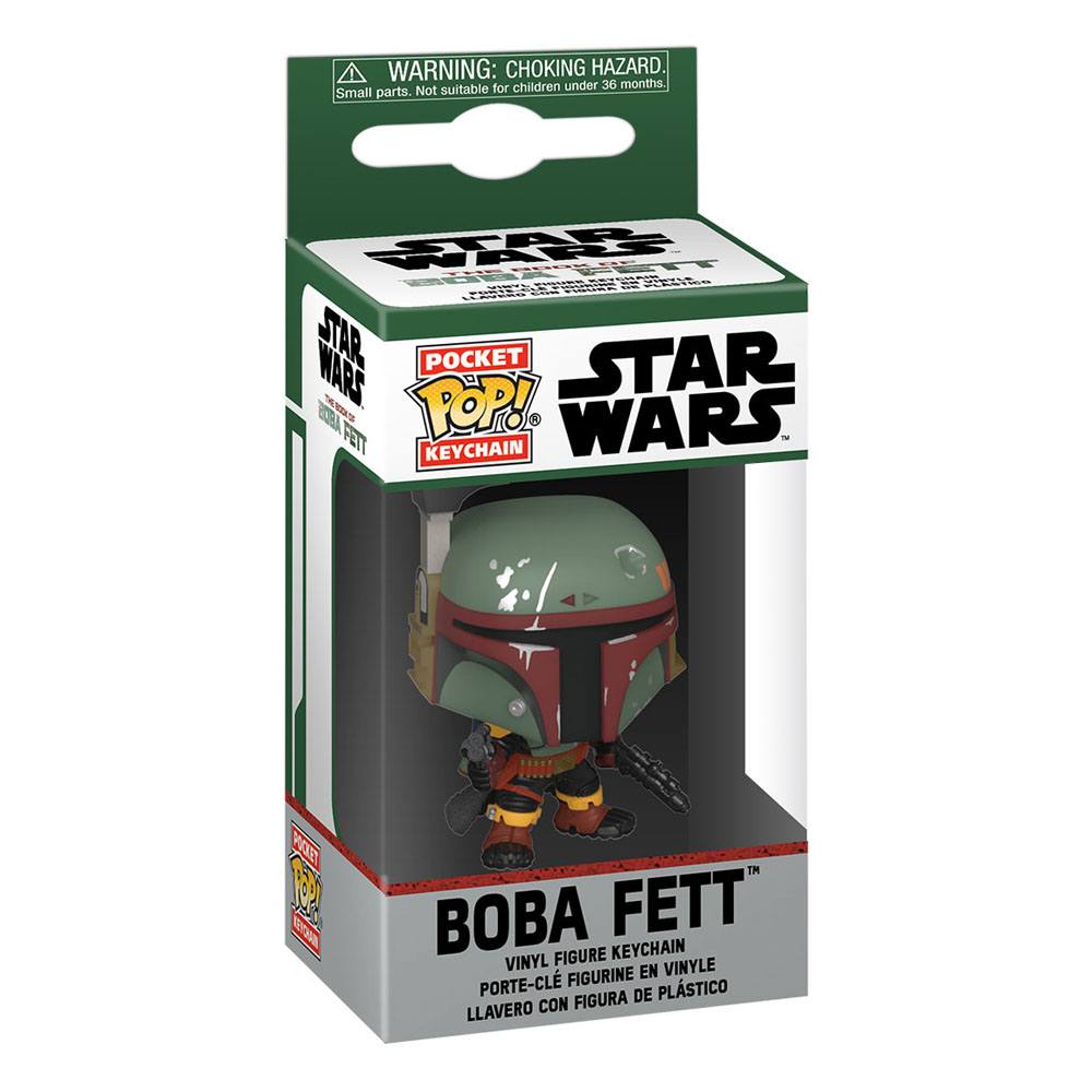 Star Wars The Book of Boba Fett Pocket POP! Vinyl Nyckelrings - 12-pack Funko
