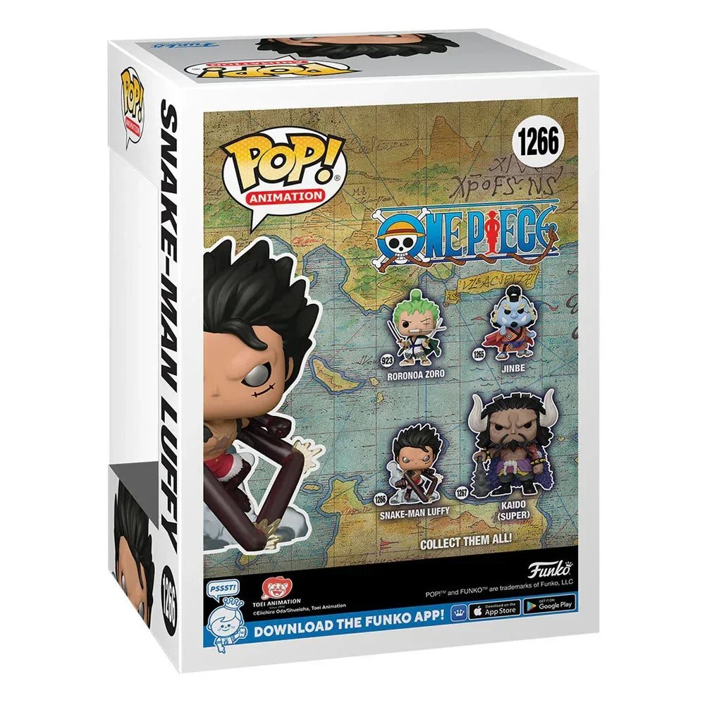 One Piece POP! Snake-Man Luffy Vinyl Figur 9 cm Funko