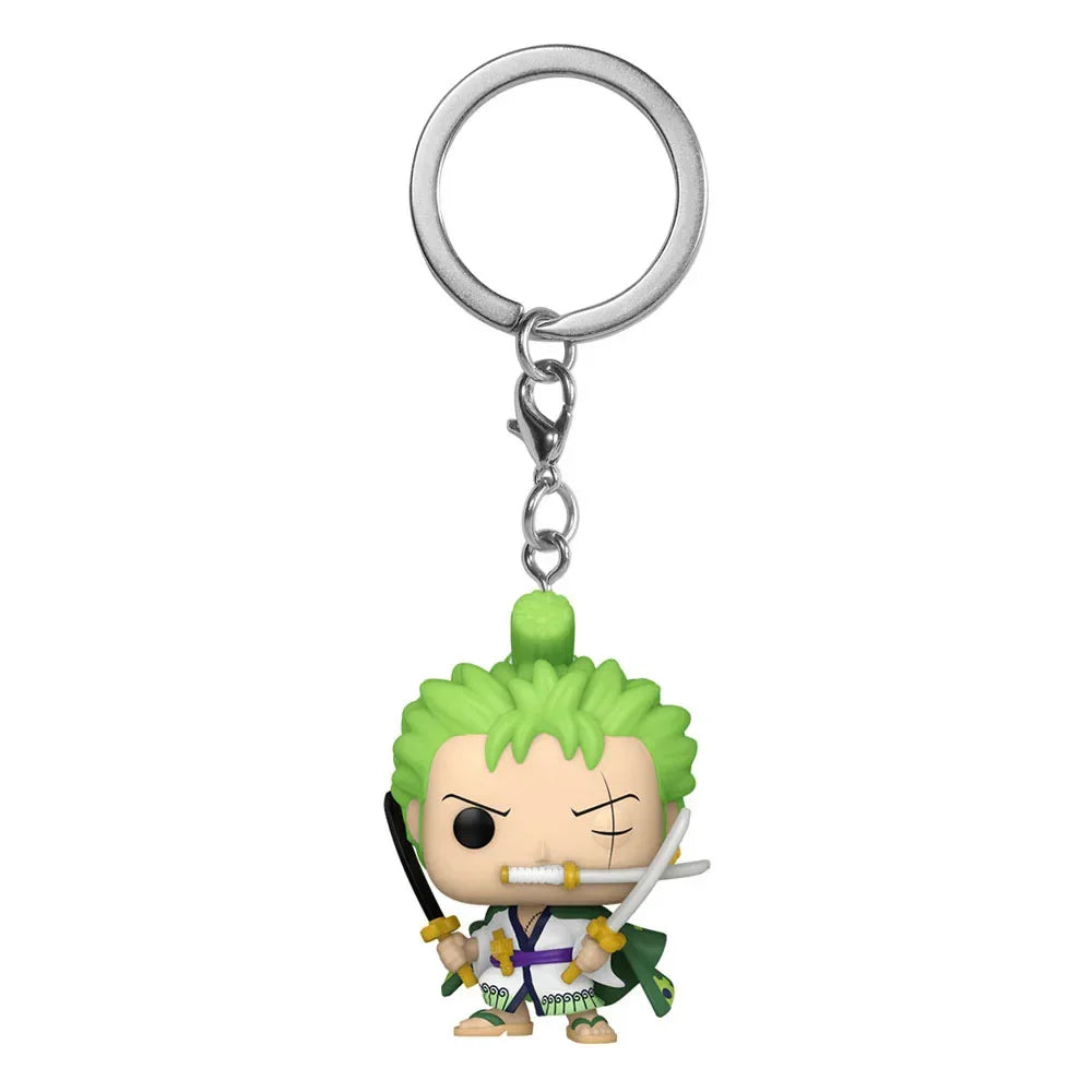 One Piece POP! Vinyl Nyckelringar 4 cm Roronoa Zoro (12-pack)