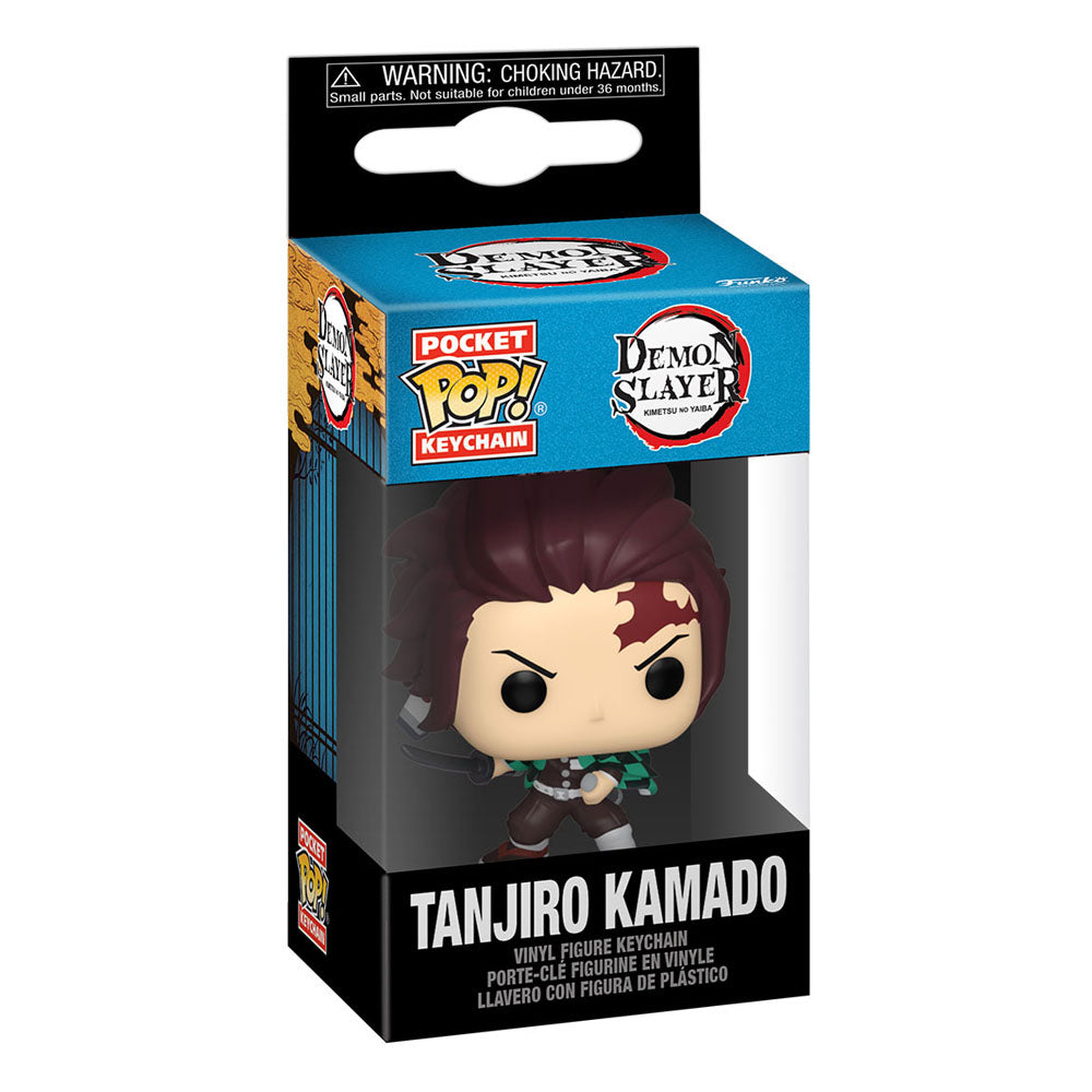 Demon Slayer Pocket POP! Vinyl Nyckelringar 4 cm Tanjiro (12-pack) Funko