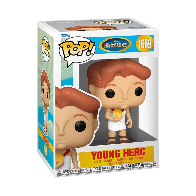 Hercules 25-årsjubileum POP! Movies Figur - Young Hercules 9 cm Funko
