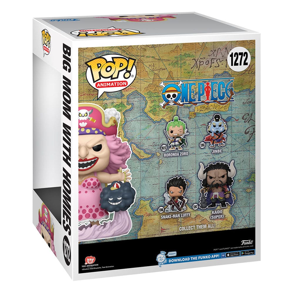 One Piece Super Sized POP! Figur Big Mom med Homies 15 cm Funko