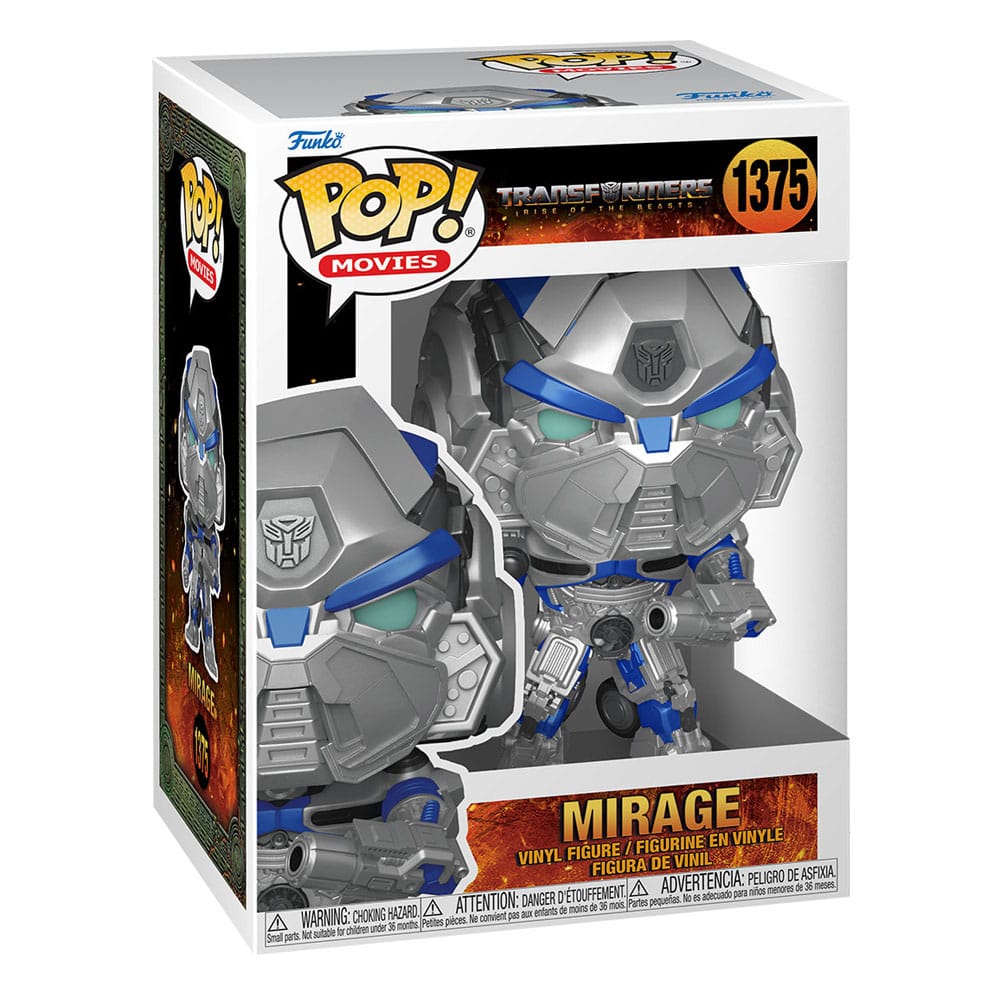 Transformers: Rise of the Beasts POP! Movies Figur Mirage 9 cm Funko
