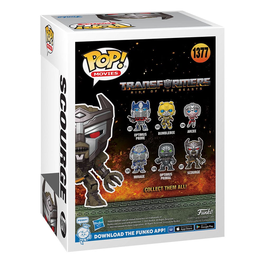 Transformers: Rise of the Beasts POP! Vinylfigur Scourge 9 cm Funko