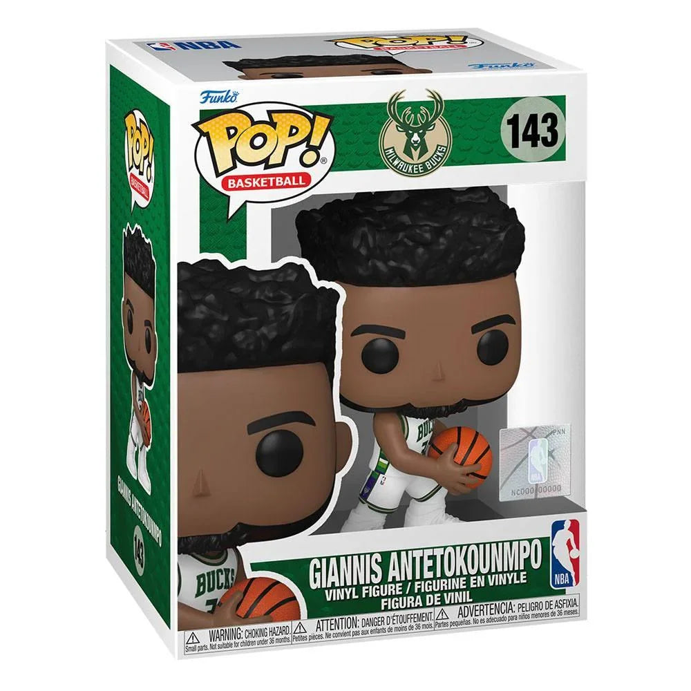 NBA Bucks POP! Basketball Figur Giannis (City Edition 2021) 9 cm Funko