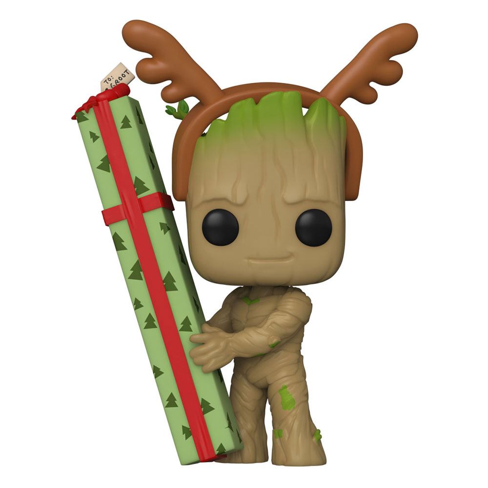Guardians of the Galaxy Holiday Special POP! Heroes Figur Groot 9 cm Funko