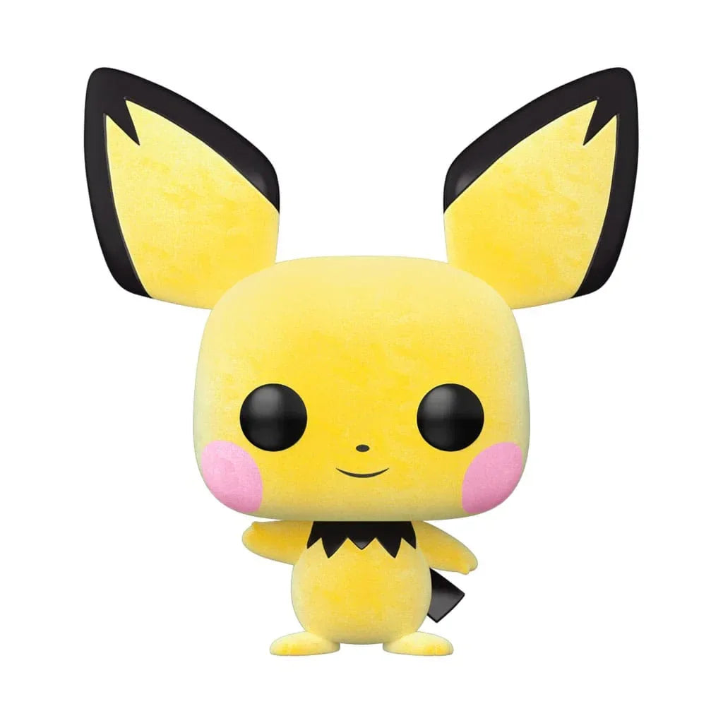 Pokemon POP! Flocked Pichu Vinylfigur - Exklusiv Version 9 cm Funko